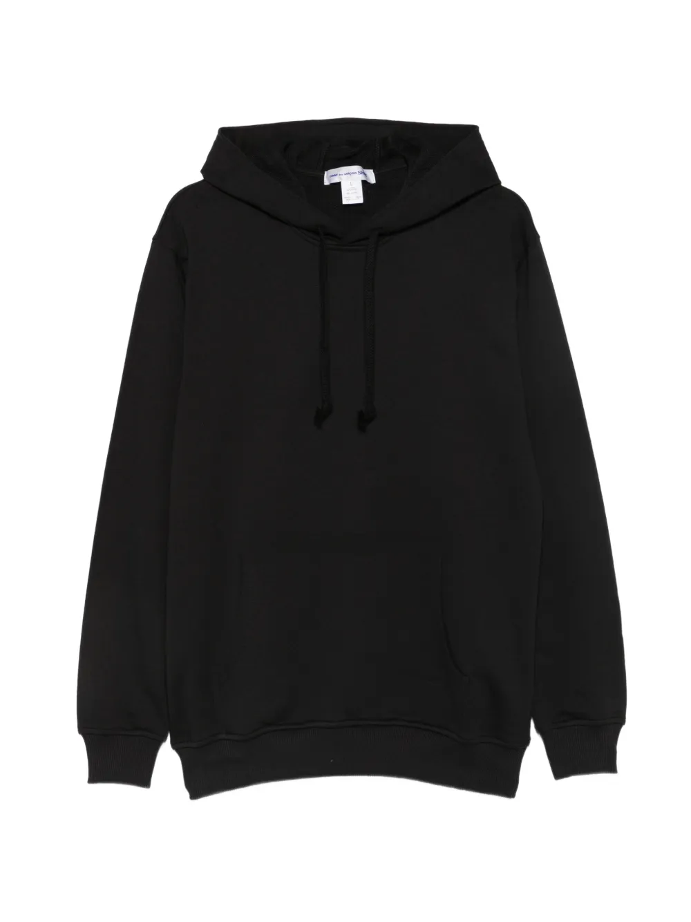 Comme Des Garçons Shirt graphic-print drawstring hoodie Zwart