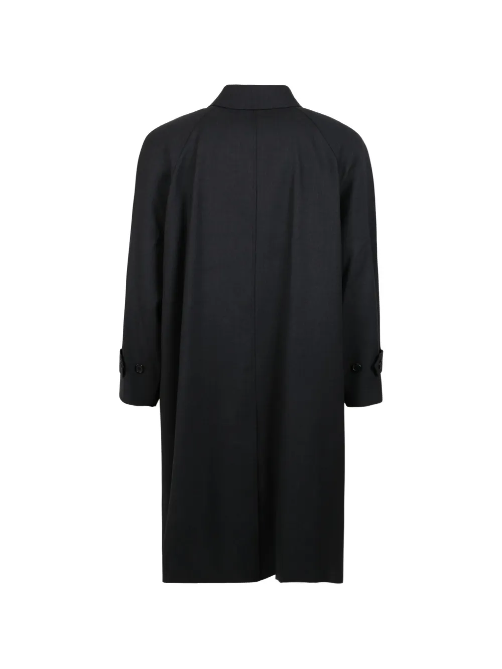 DUNST Mac single-breasted wool coat Grijs