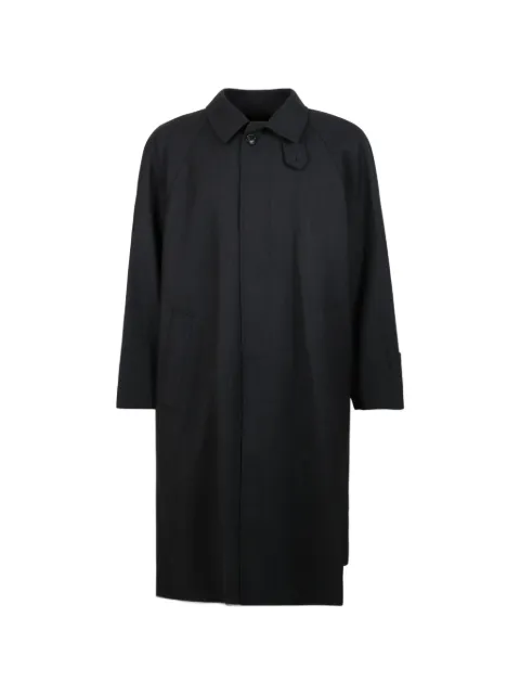 DUNST Mac single-breasted wool coat