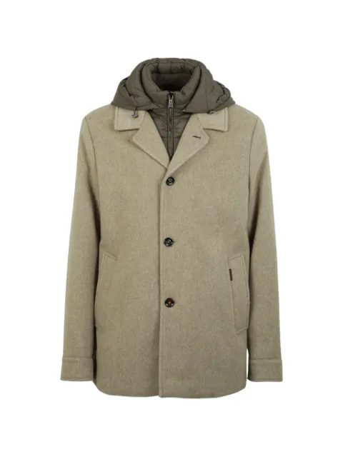 Moorer Barolo hooded coat