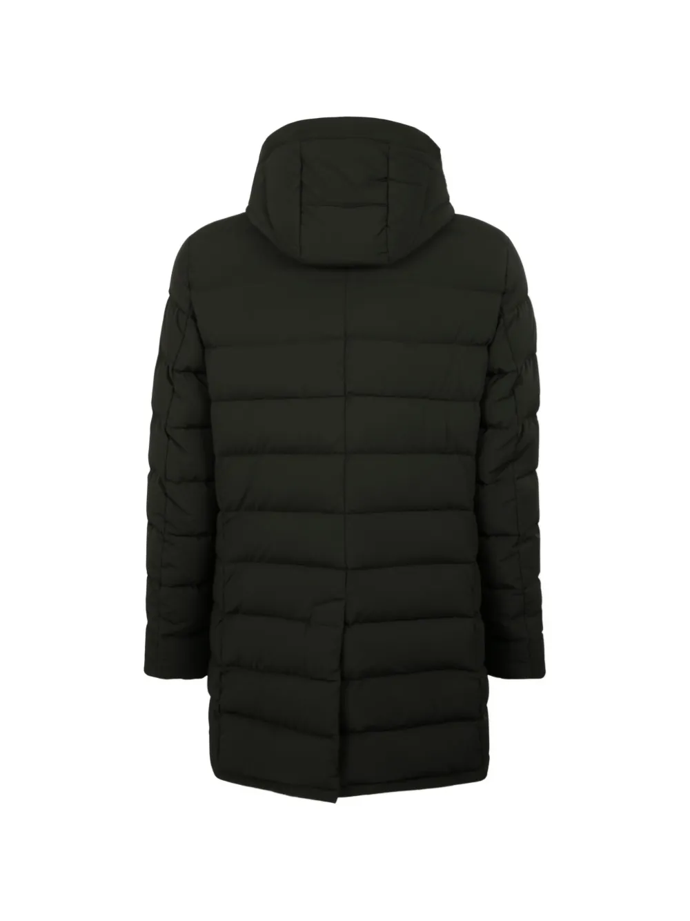 Moorer Calandri hooded padded coat Bruin
