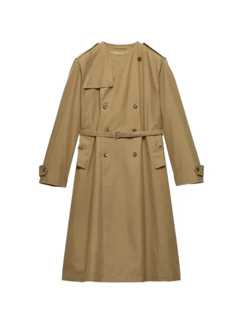 Prada cotton-blend coat