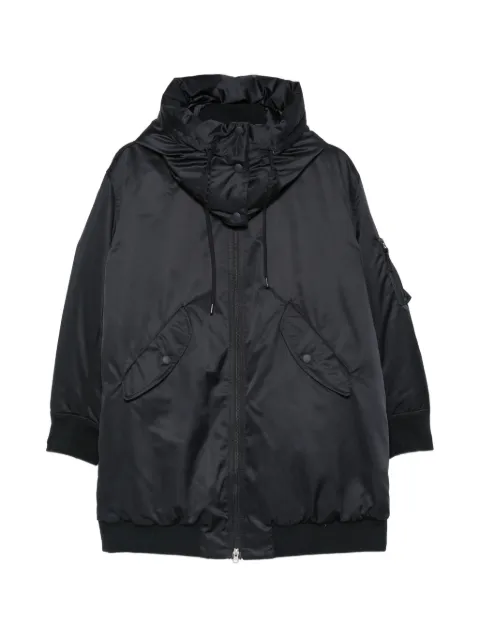 ASPESI hooded zip-up jacket