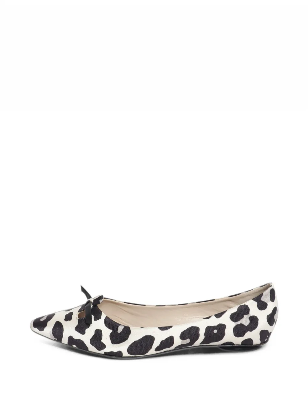 Marc Jacobs Vintage leopard-print ballet flats - Weiß