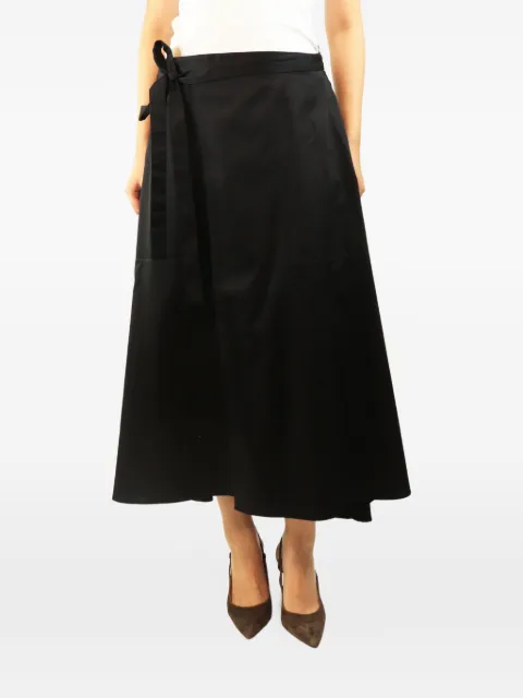 JOSEPH Alix wrap midi skirt