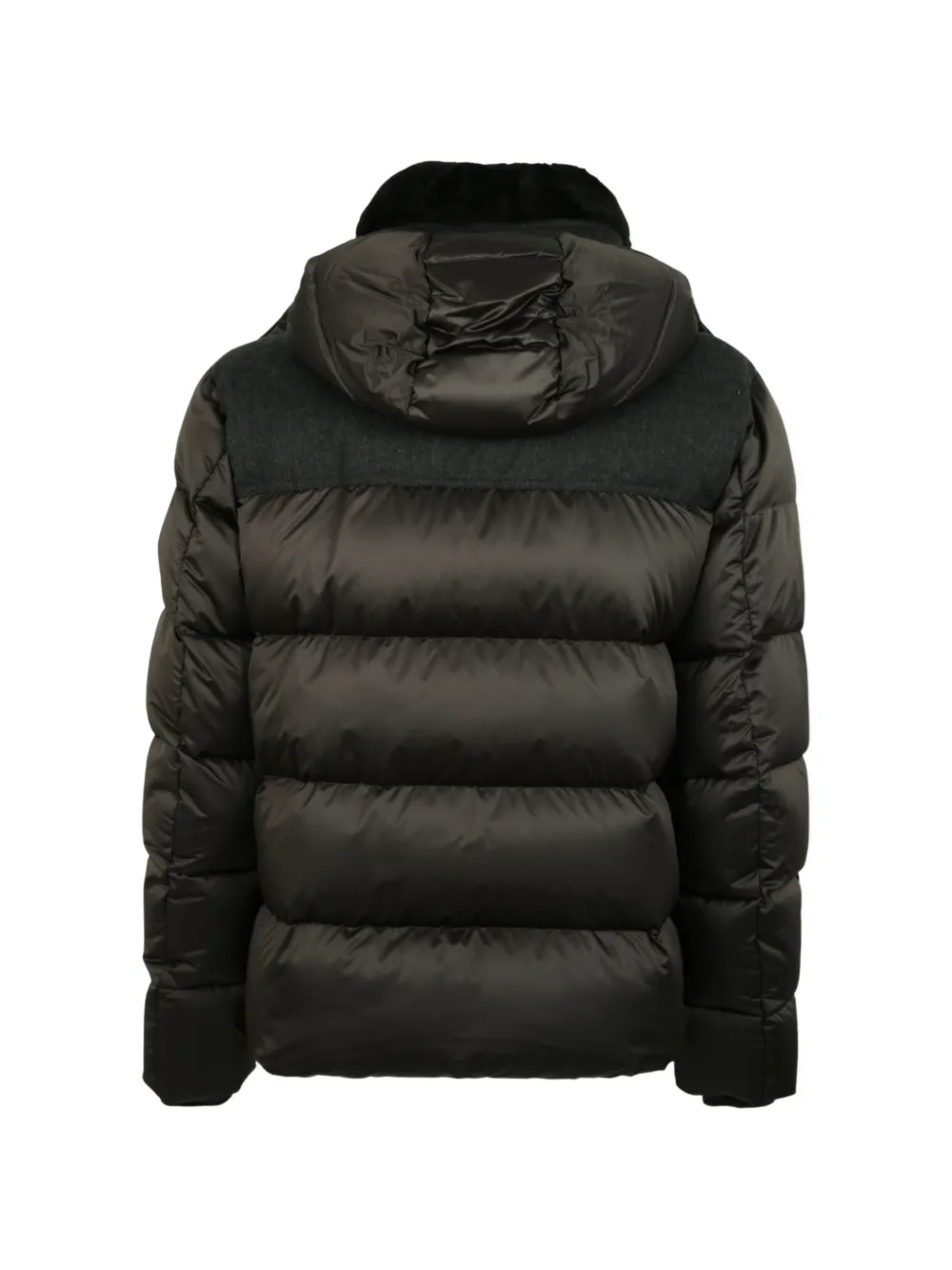 Moorer Alarick quilted silk-satin jacket Bruin