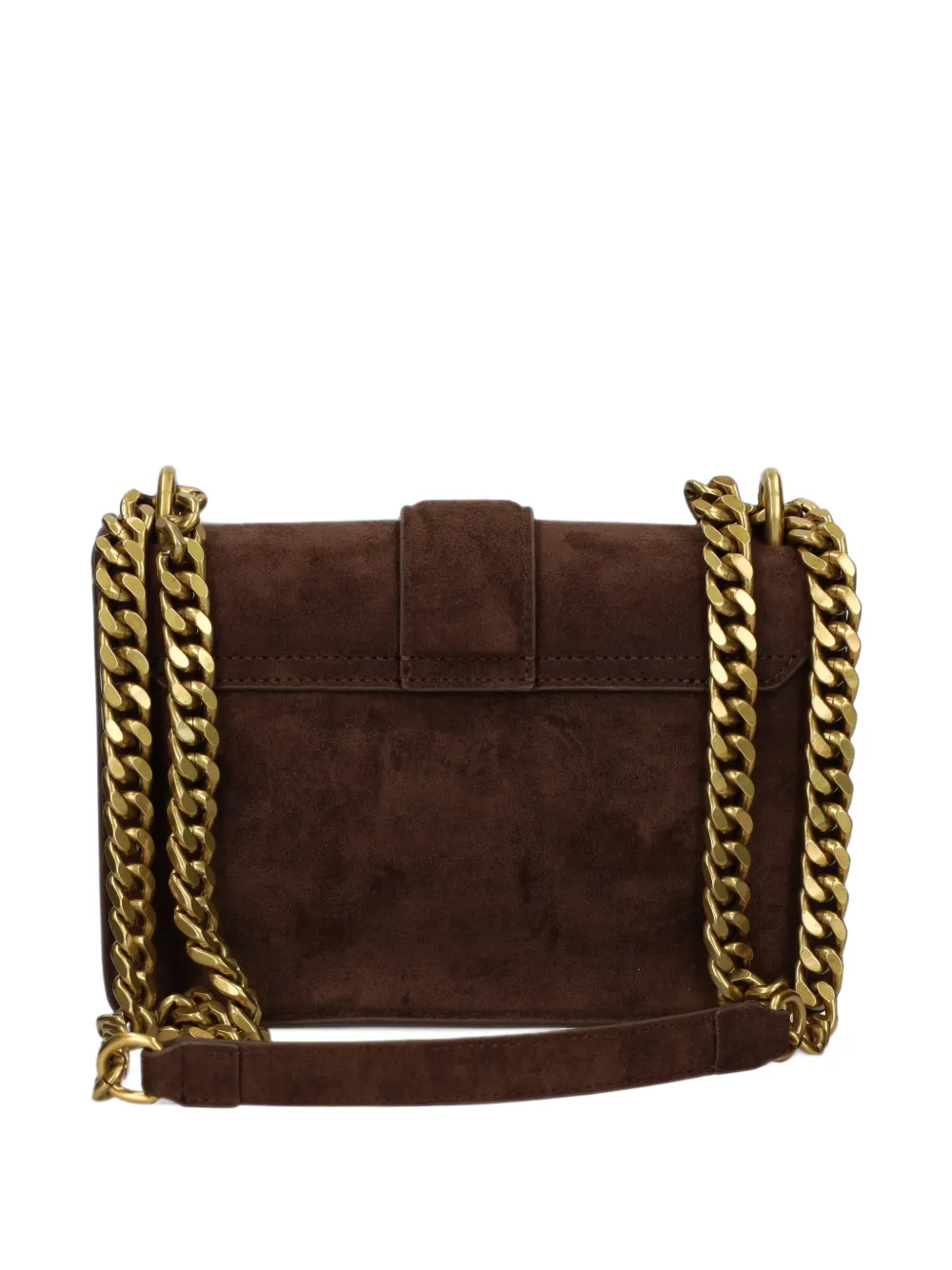 Just Cavalli snake-plaque chain-strap cross body bag Bruin
