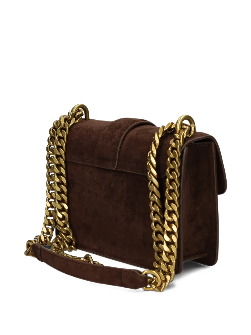 Just Cavalli snake-plaque chain-strap cross body bag Bruin