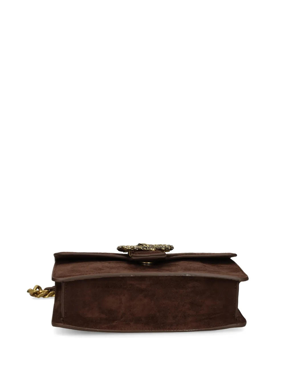 Just Cavalli snake-plaque chain-strap cross body bag Bruin