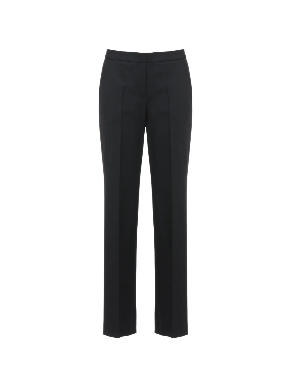 Lardini pressed-crease tailored trousers Zwart