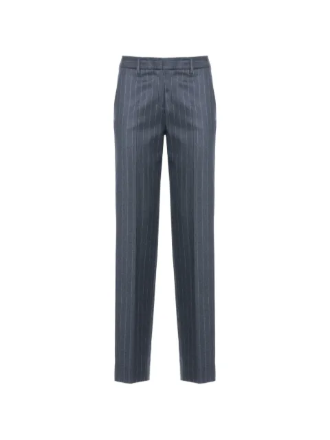 Lardini pinstripe-print straight-leg trousers