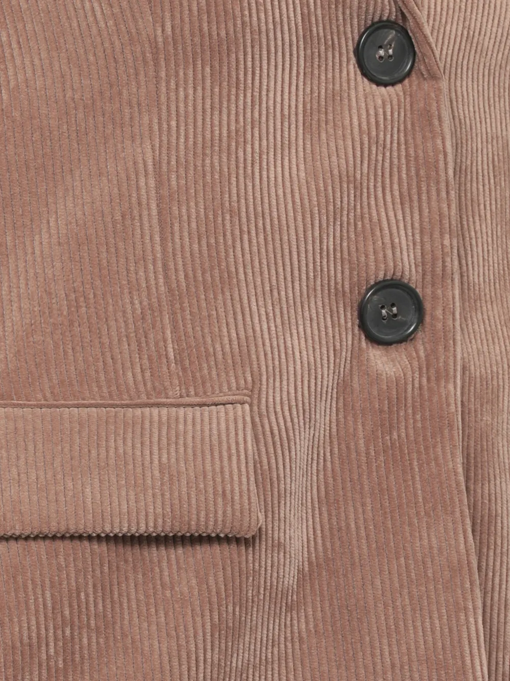 D.Exterior Ribfluwen blazer Beige