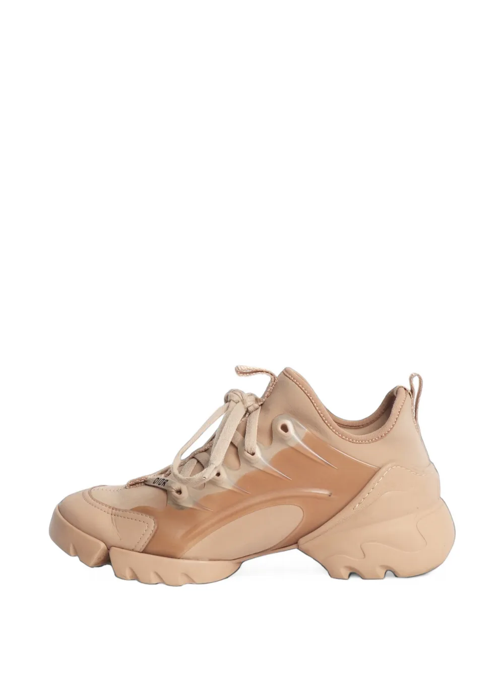 Christian Dior Pre-Owned D-Connect sneakers - Nude