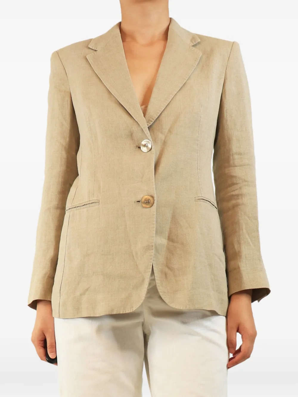 Max Mara linen blazer - Toni neutri
