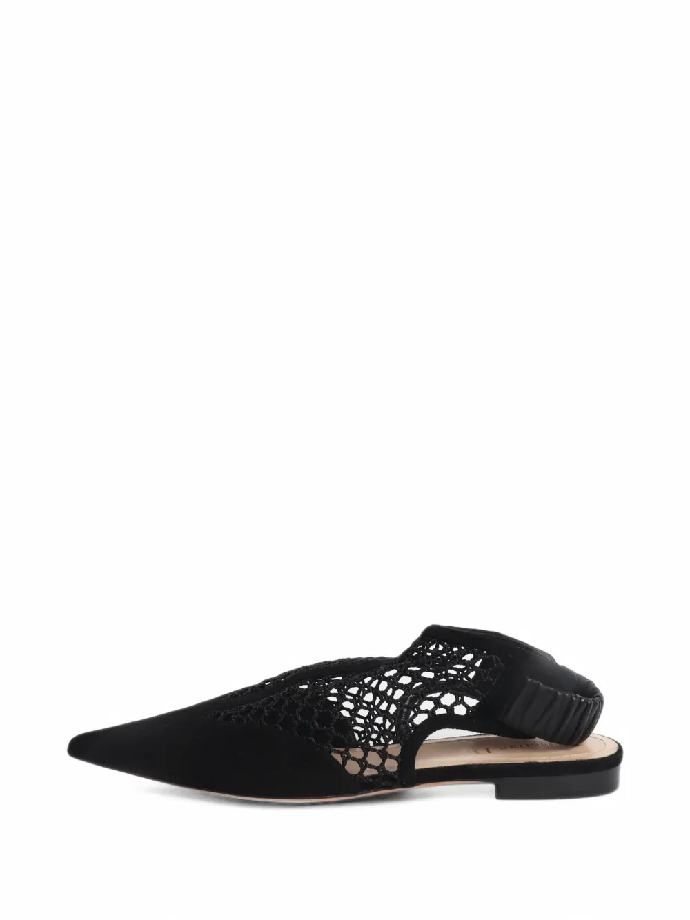 Christian Dior Pre-Owned suede slingback mules - Schwarz