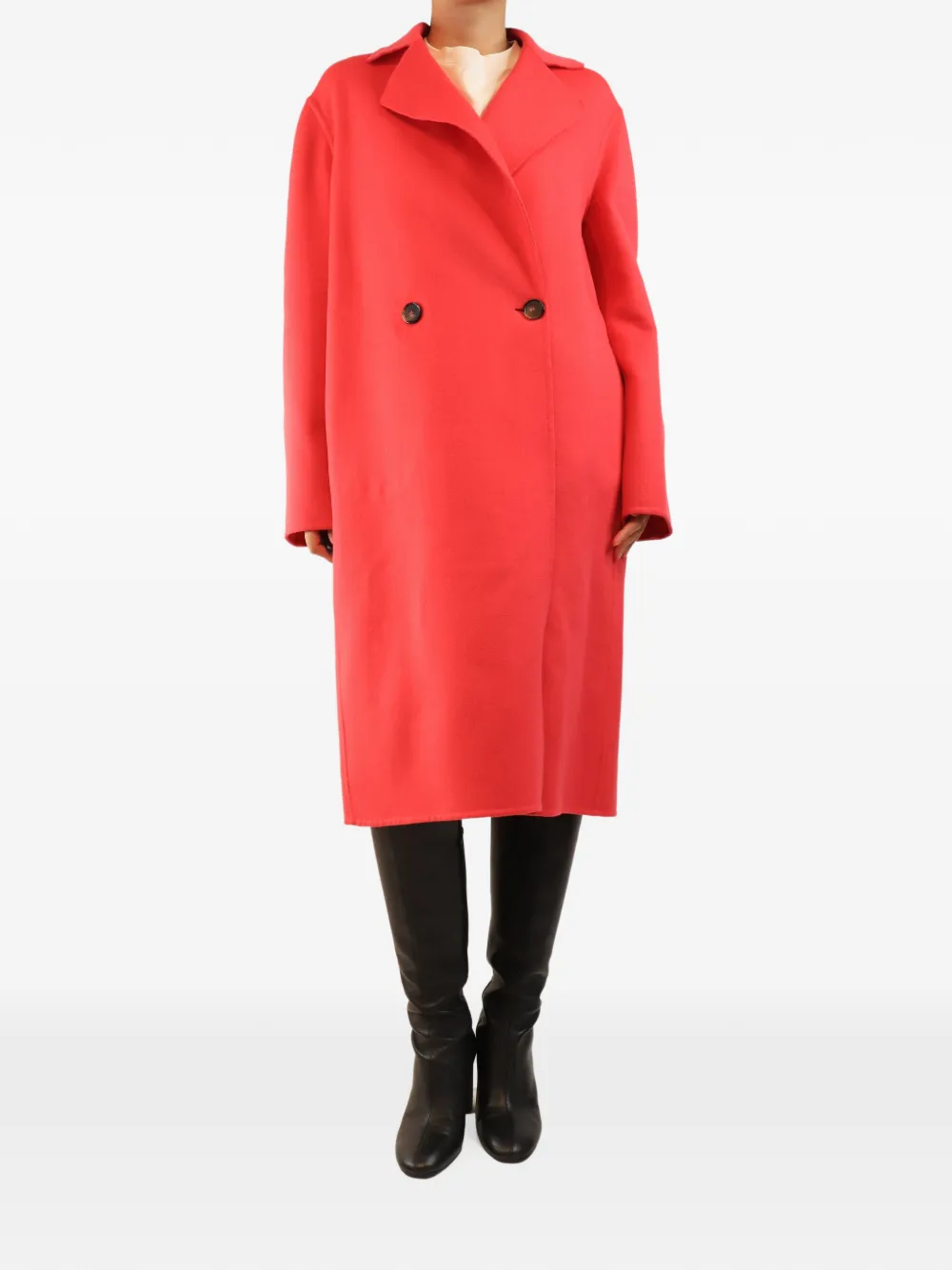 Stella McCartney Pre-Owned wool double-breasted coat - Rosa