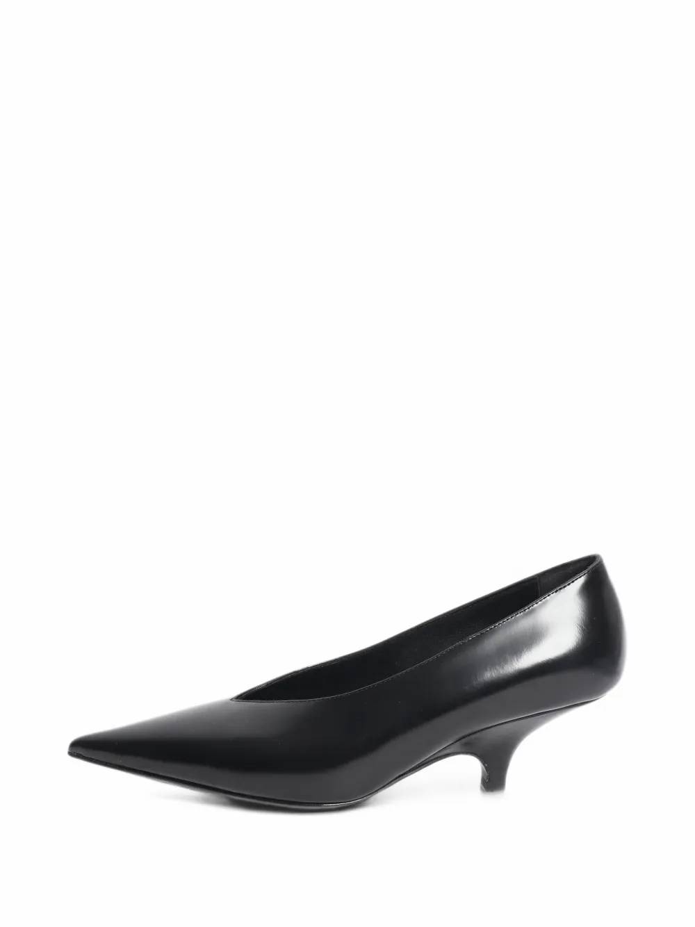 TOTEME sharp nappa pumps - Schwarz