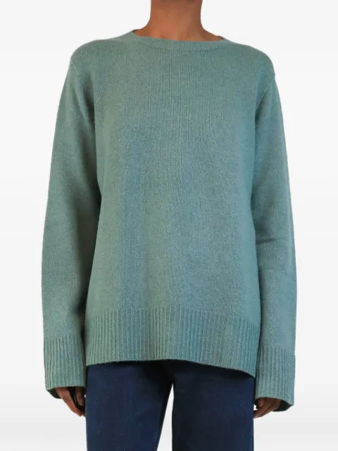The Row Pre-Owned ribbed-trim sweater