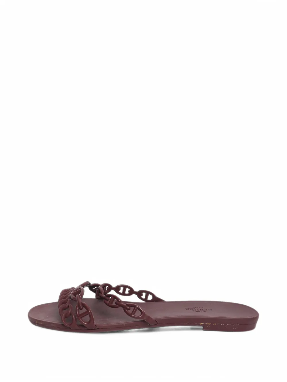 Hermès Pre-Owned Rivage flat sandals - Rot