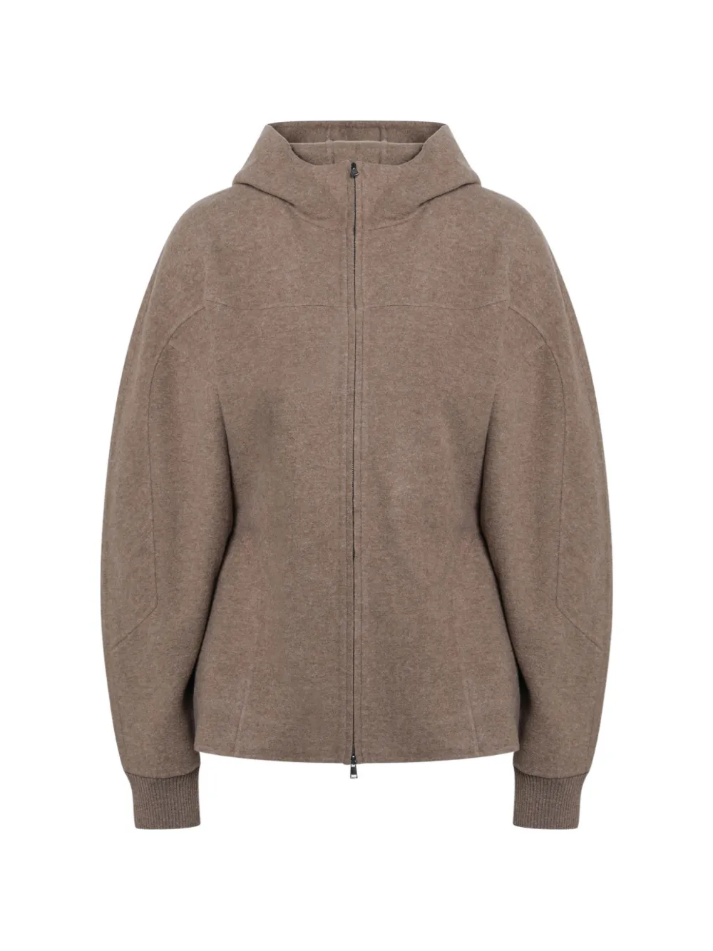 Max Mara wool-and-cashmere jersey sweatshirt - beige - Nude