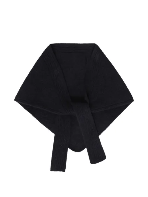 Jacquemus logo-patch scarf