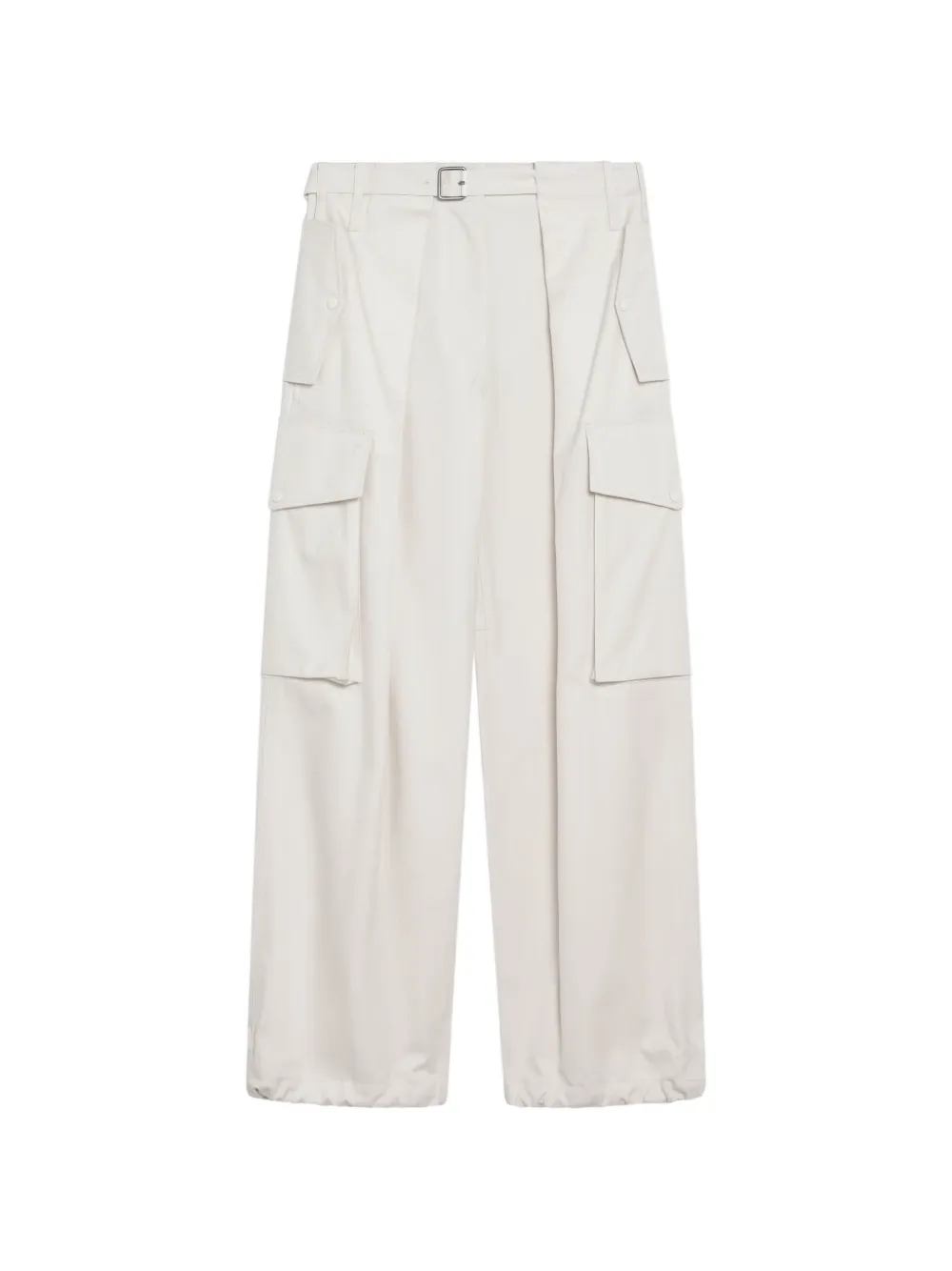 LOEWE cargo trousers in cotton and silk Beige
