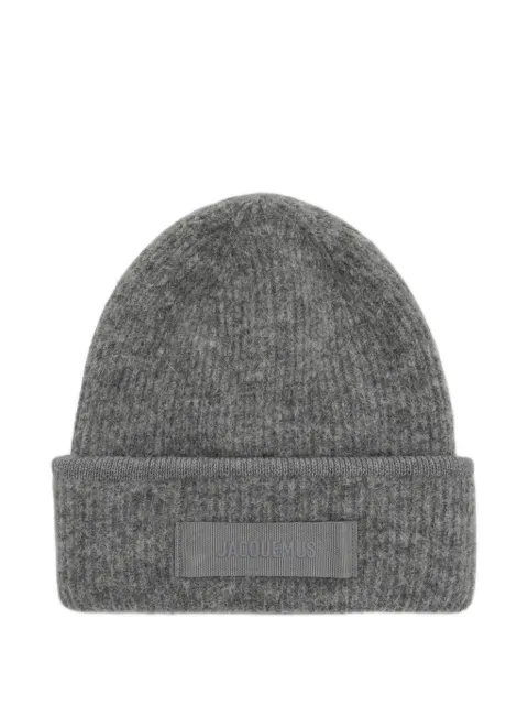Jacquemus Le Bonnet ribbed beanie hat
