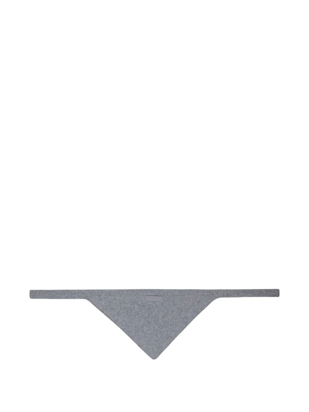 Jacquemus triangular-shaped scarf Grijs