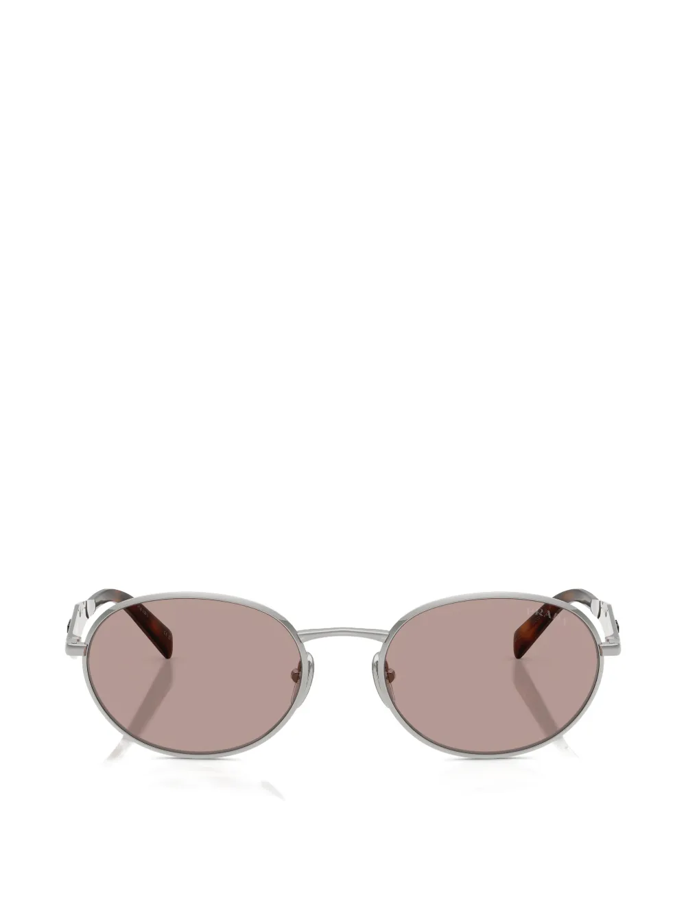 Prada Eyewear sunglasses with Prada logo Zilver