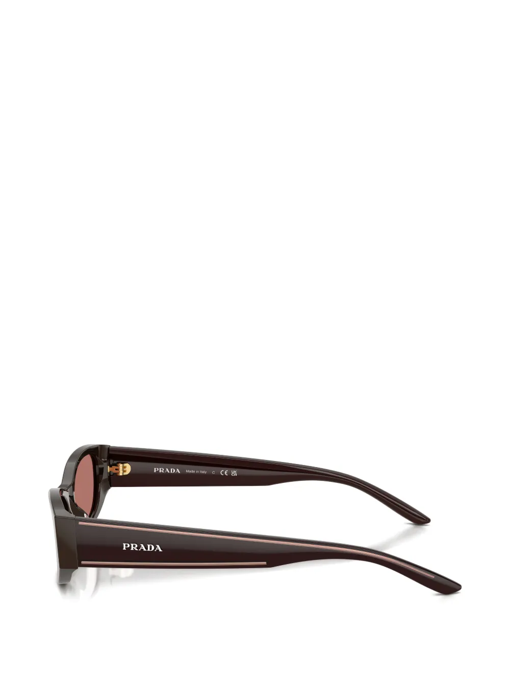Prada Eyewear rectangle-frame sunglasses Bruin