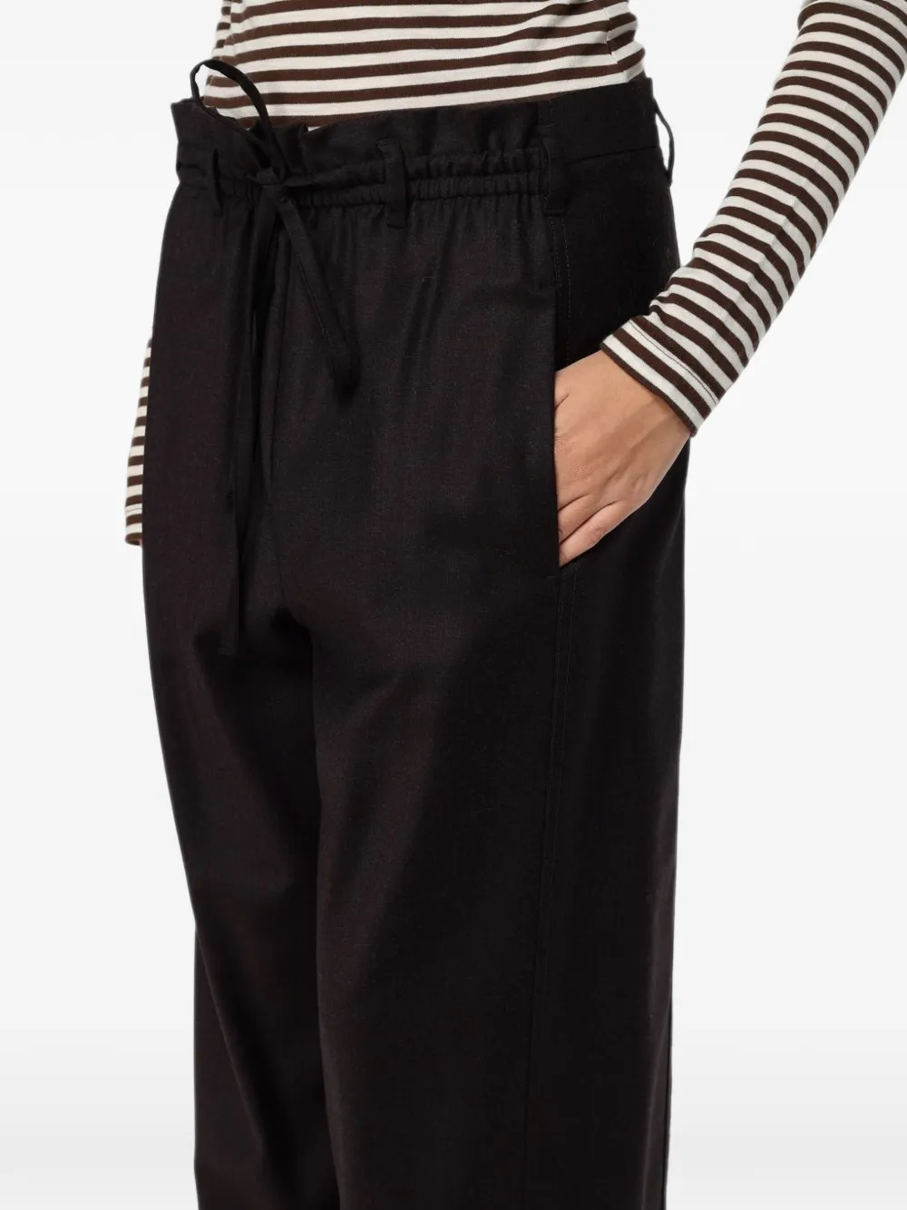 Tela wide-leg trousers Bruin