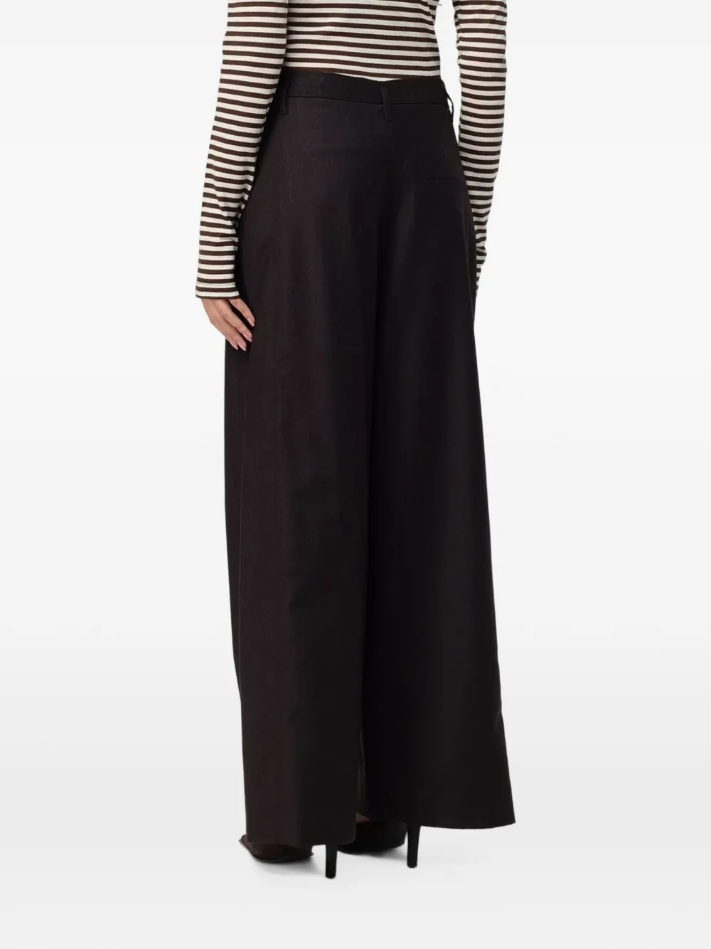 Tela wide-leg trousers Bruin