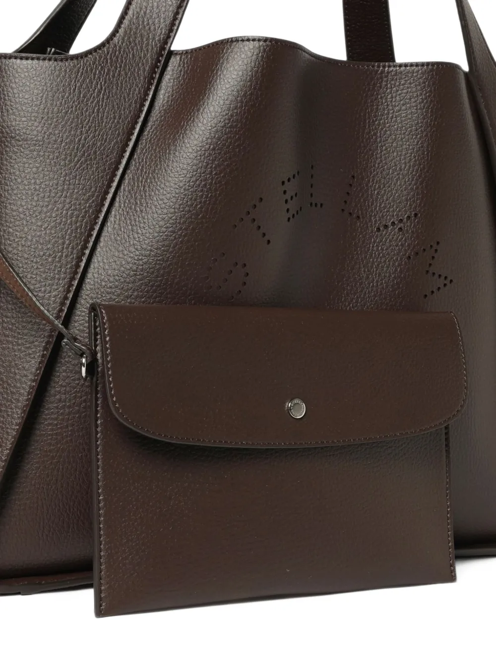 Stella McCartney Logo tote bag Bruin