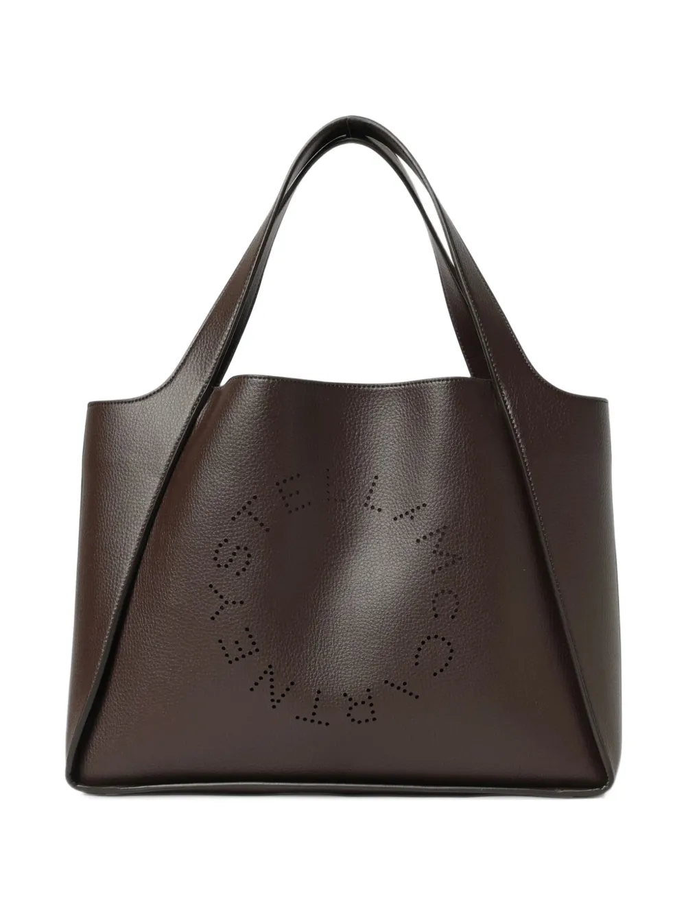 Stella McCartney Logo tote bag - Brown