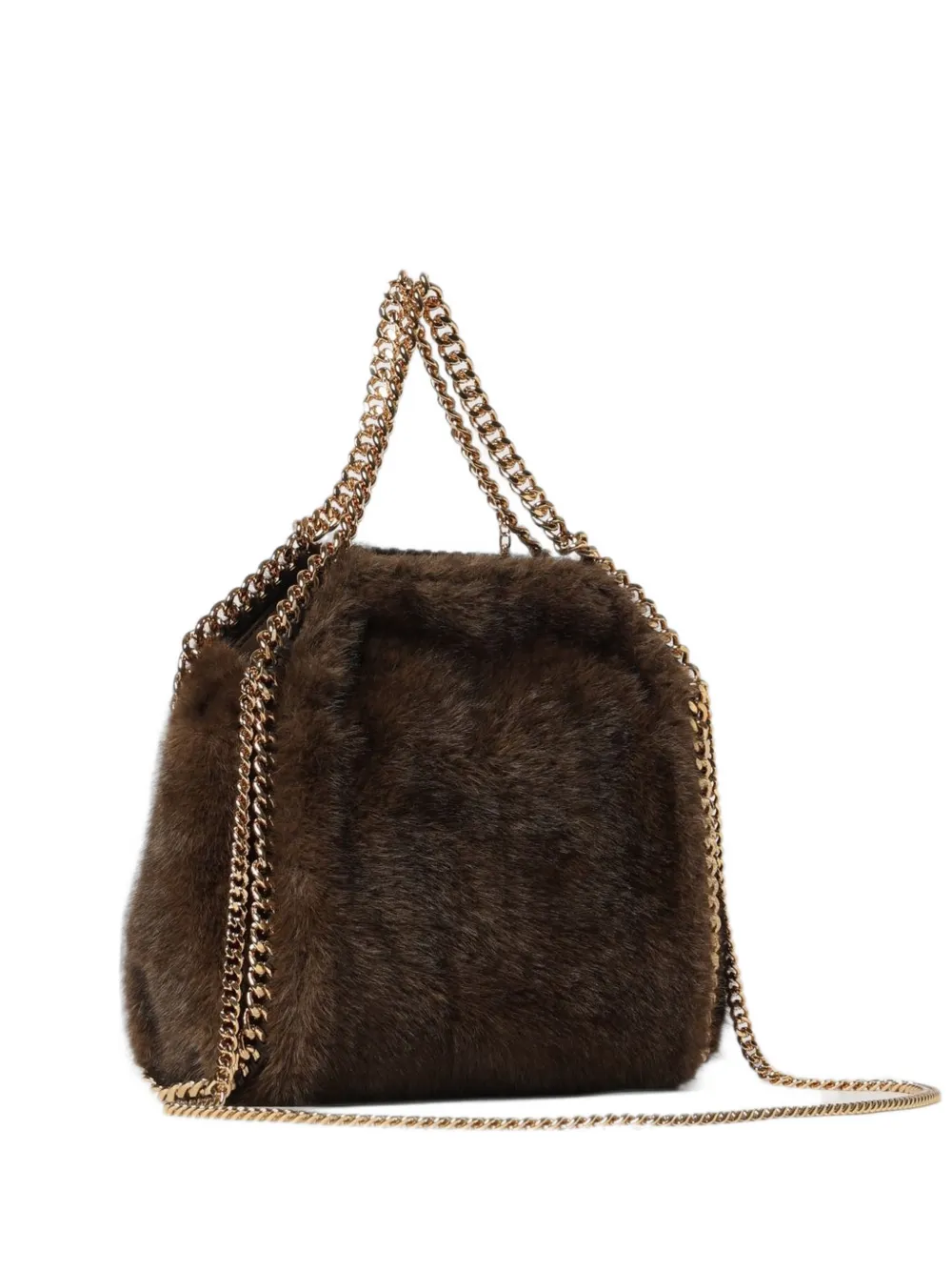 Stella McCartney Falabella mini tote bag - Brown