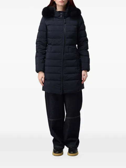 Peuterey Seriola quilted shearling-trim parka