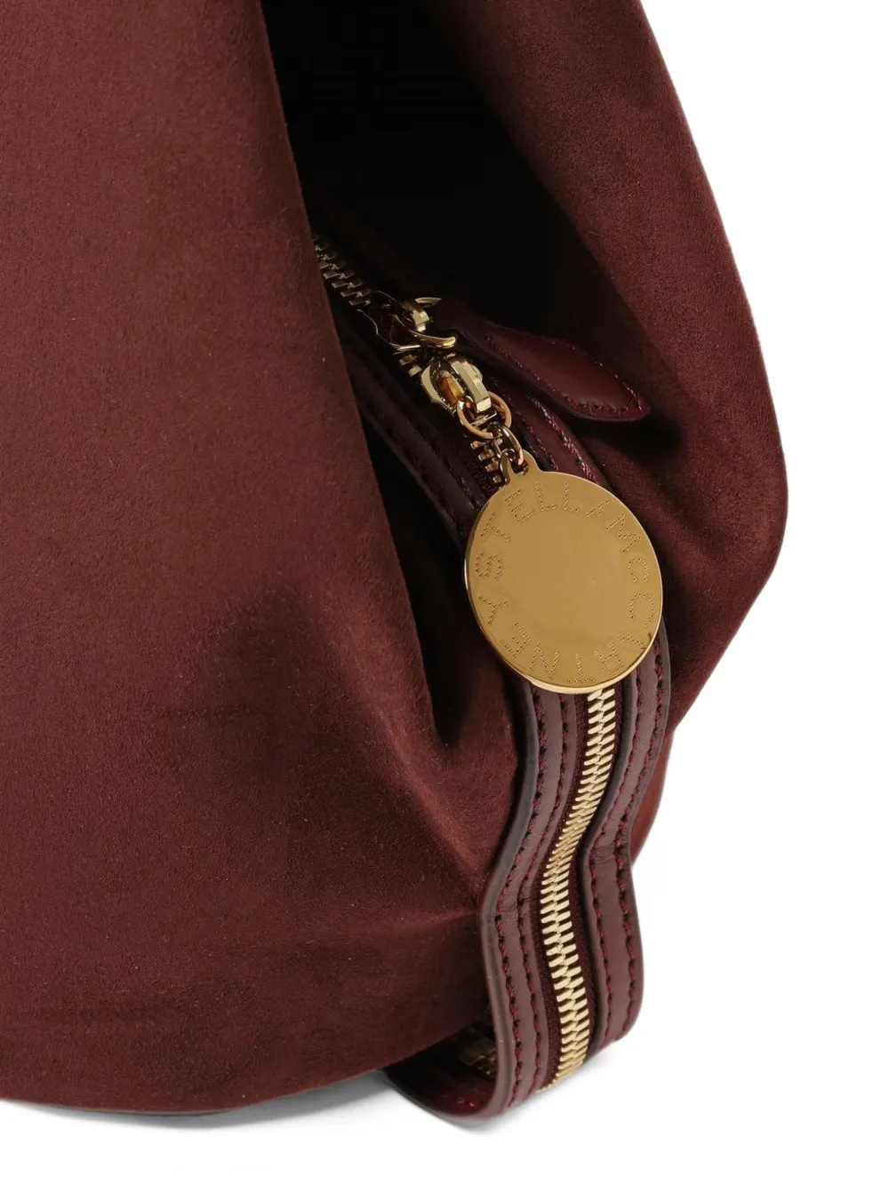 Stella McCartney small Appaloosa bucket bag Rood