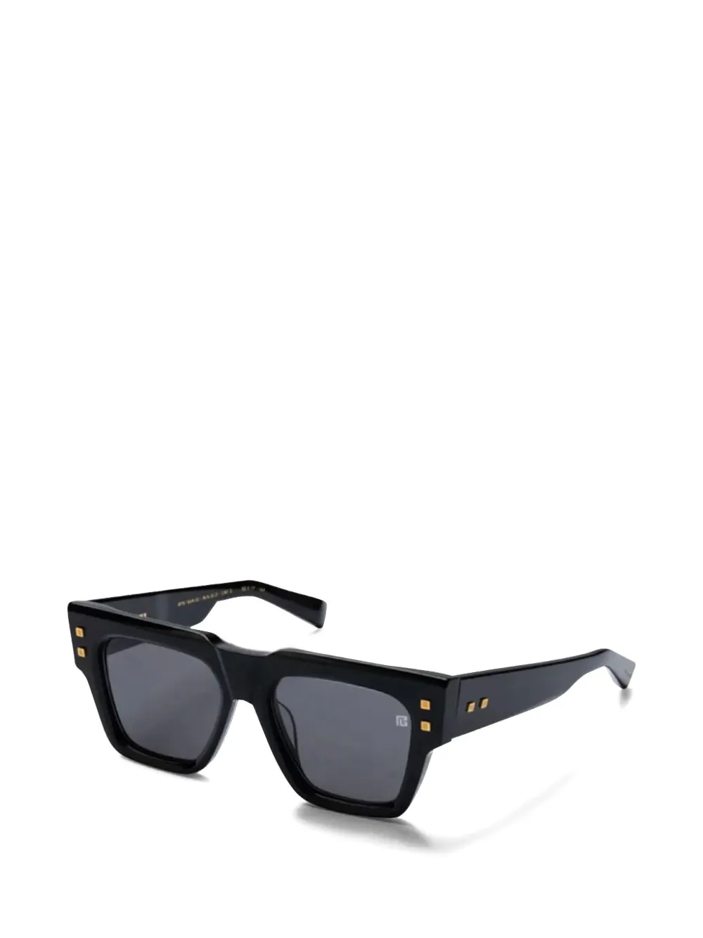 Balmain B Army square-frame sunglasses Zwart