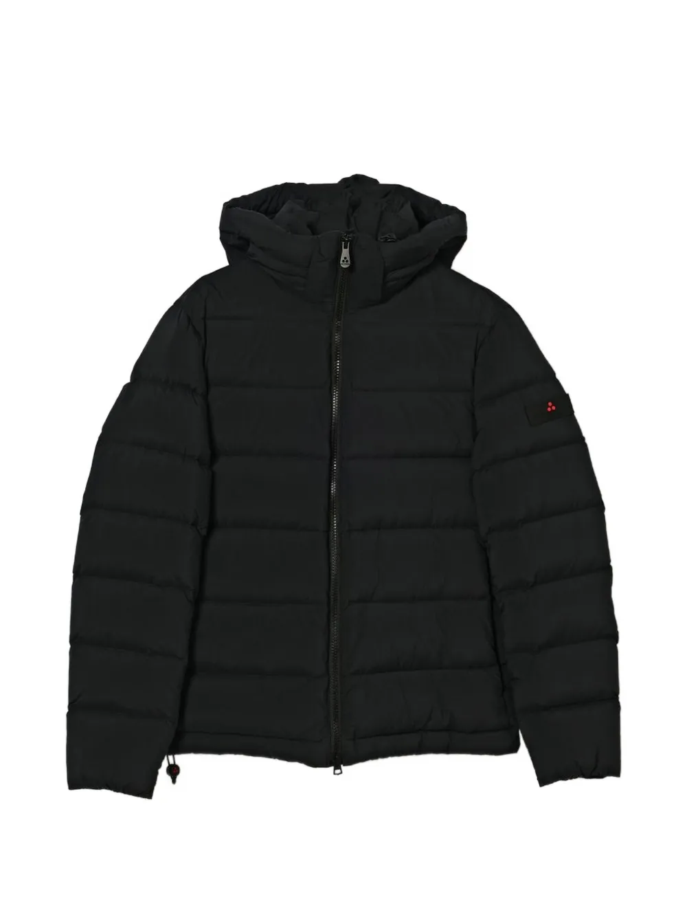 Peuterey kids Boggs Grs 05 quilted hooded jacket Zwart