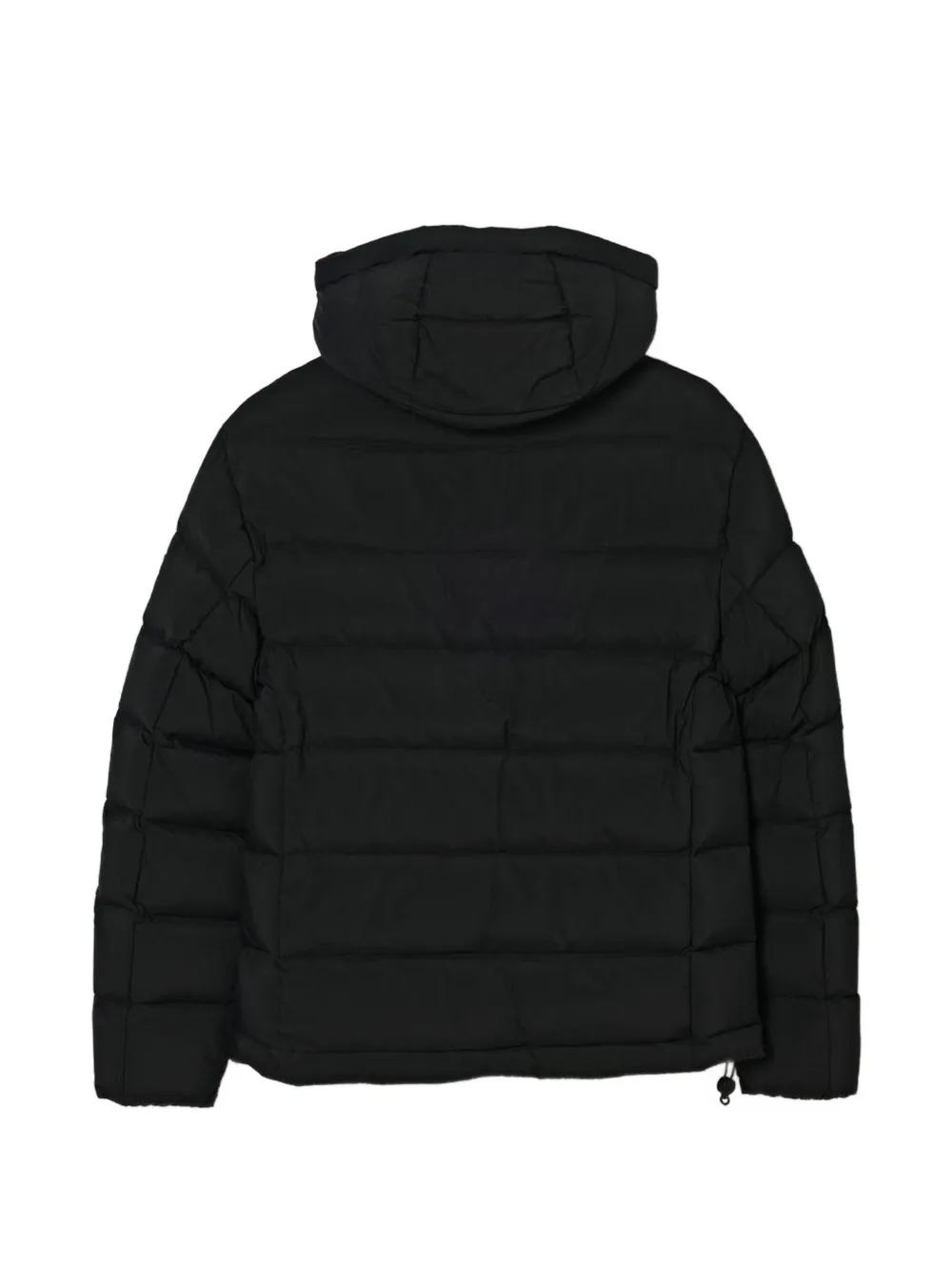Peuterey kids Boggs Grs 05 quilted hooded jacket Zwart