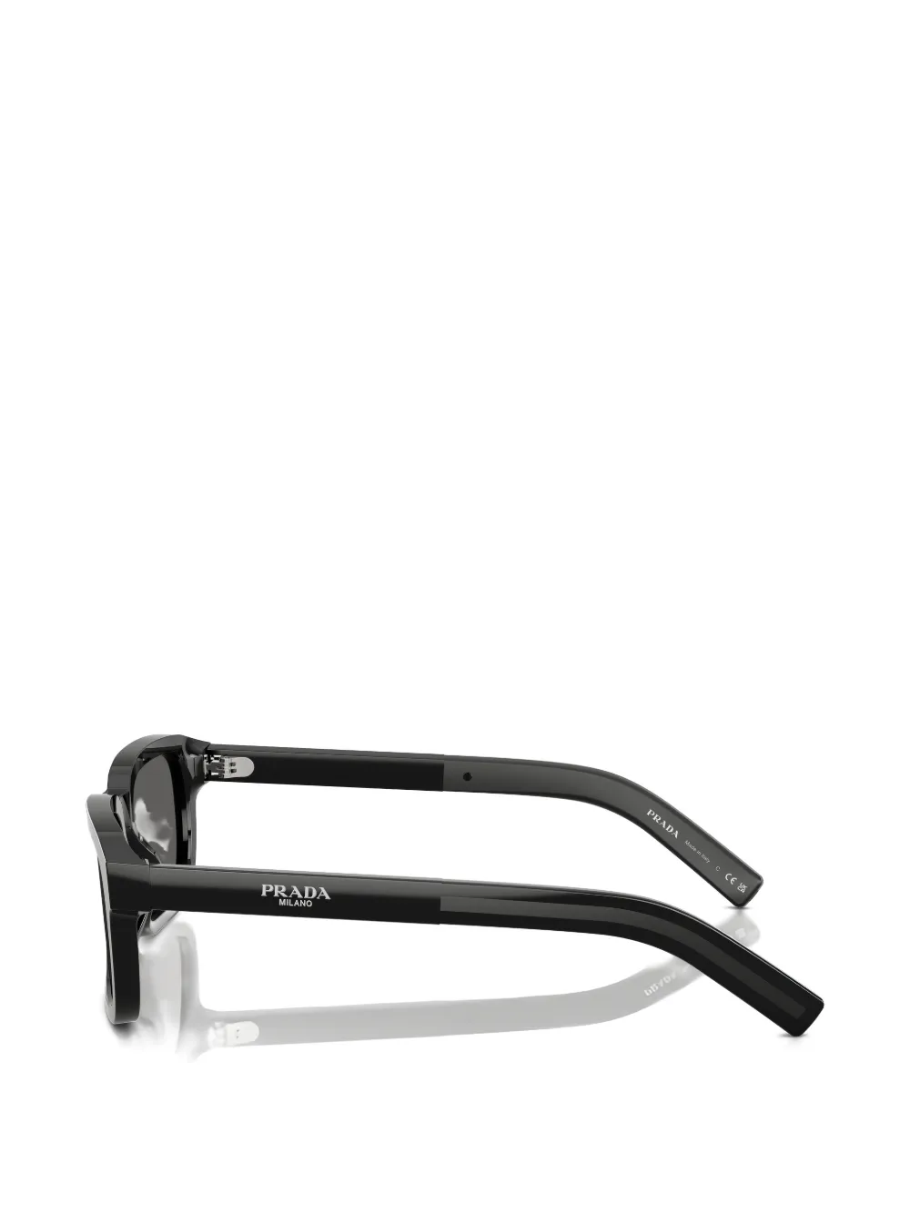 Prada Eyewear square-frame sunglasses Zwart