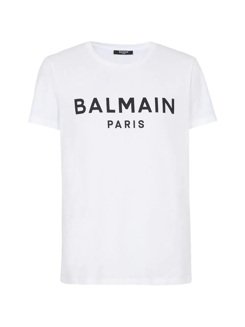 Balmain logo-print T-shirt Wit