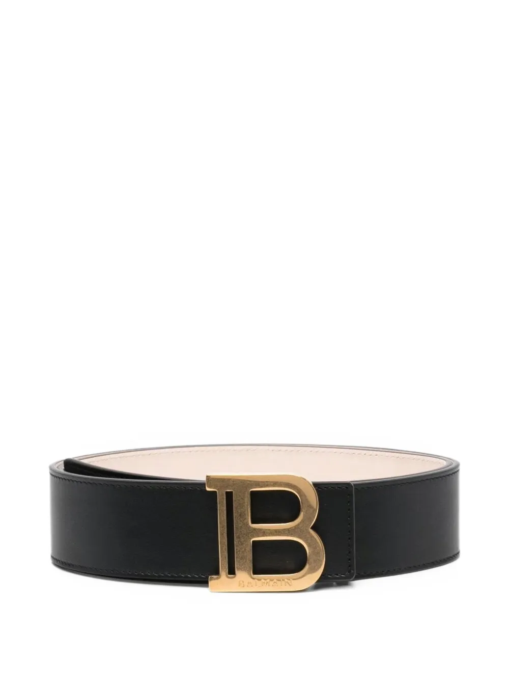 Balmain leather belt - Nero