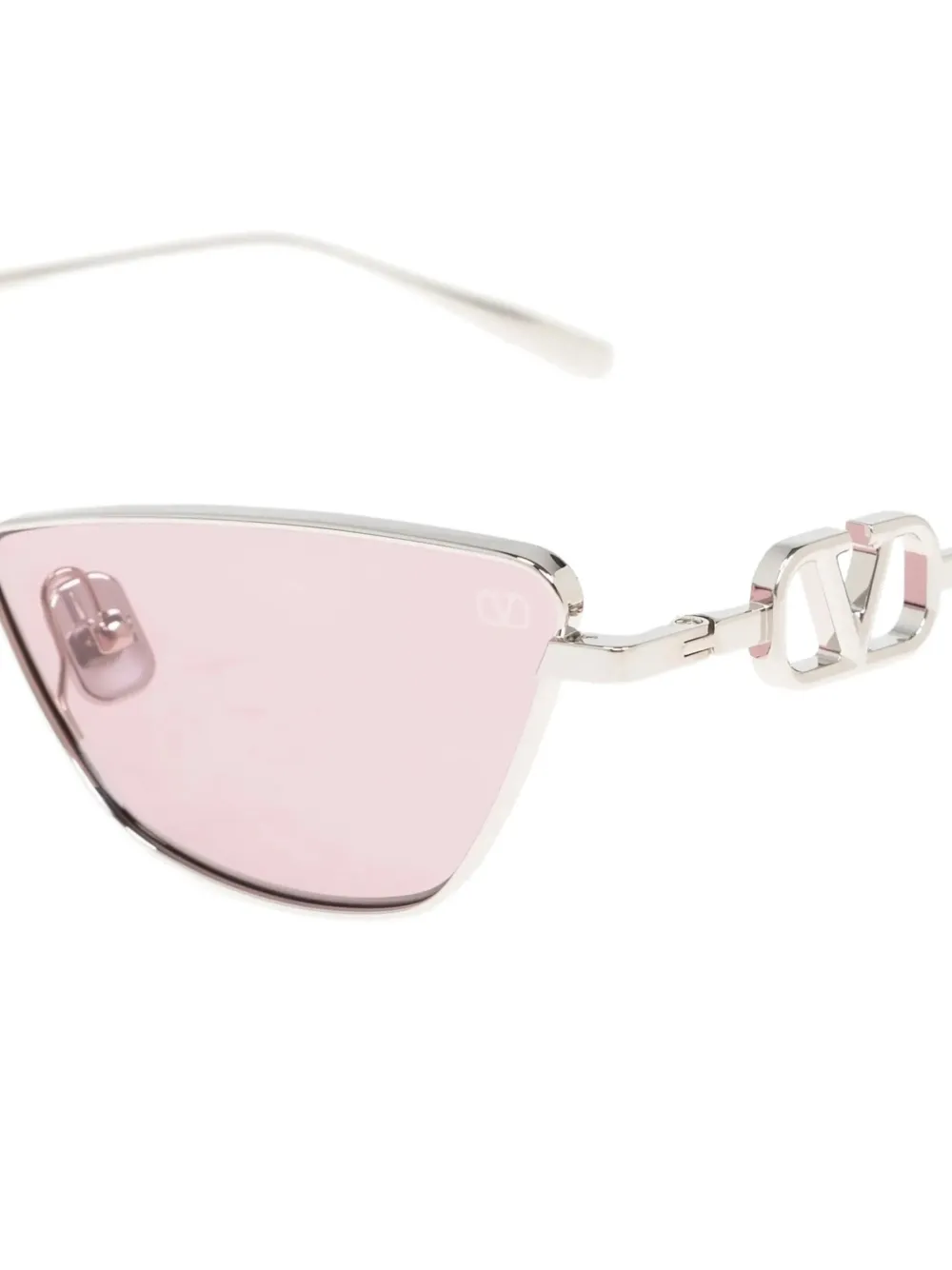 VALENTINO GARAVANI EYEWEAR cat-eye frame sunglasses Zilver