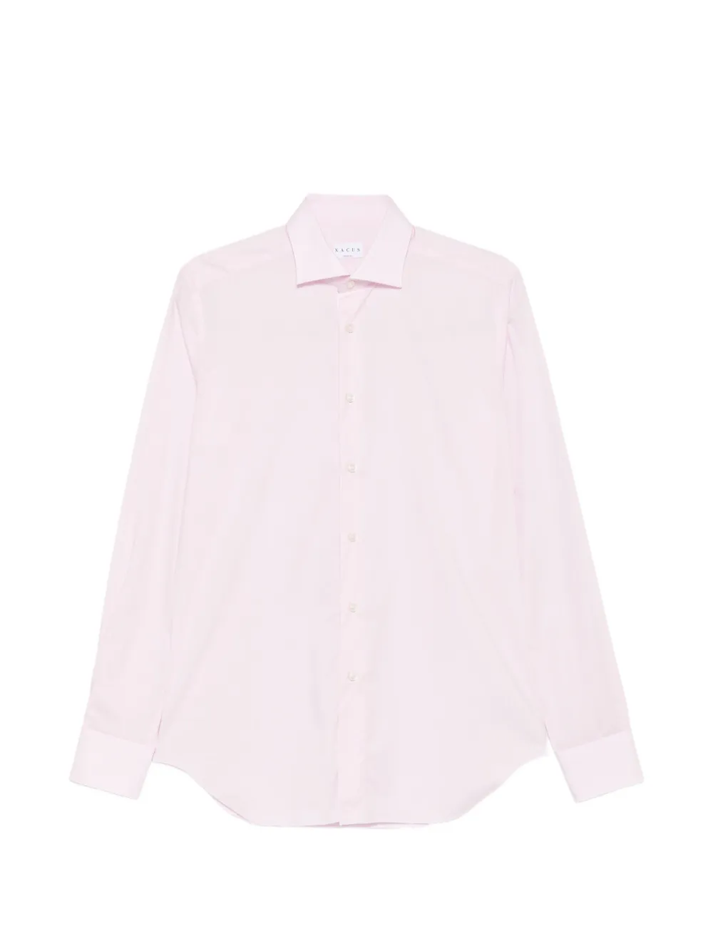 Xacus long-sleeve spread-collar shirt Roze