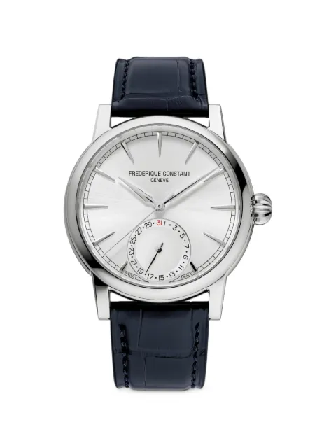 Frederique Constant Classic croc-effect leather 40mm watch