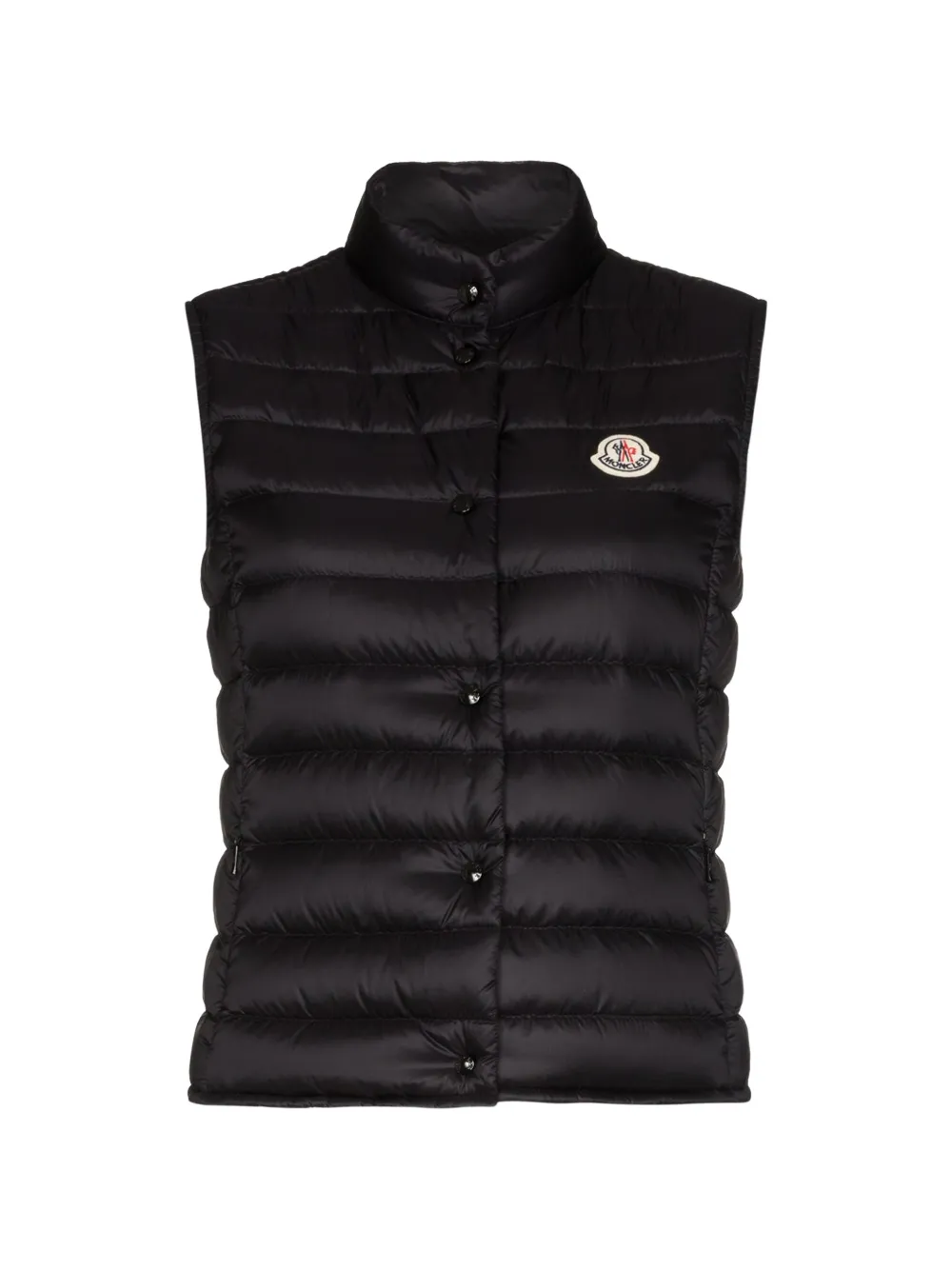 Moncler Liane down gilet Zwart