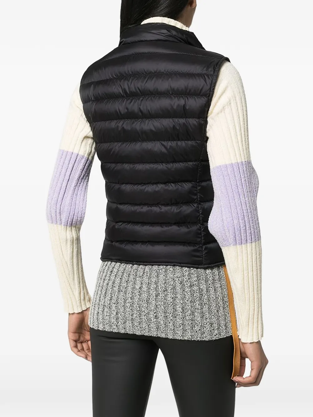 Moncler Liane down gilet Zwart