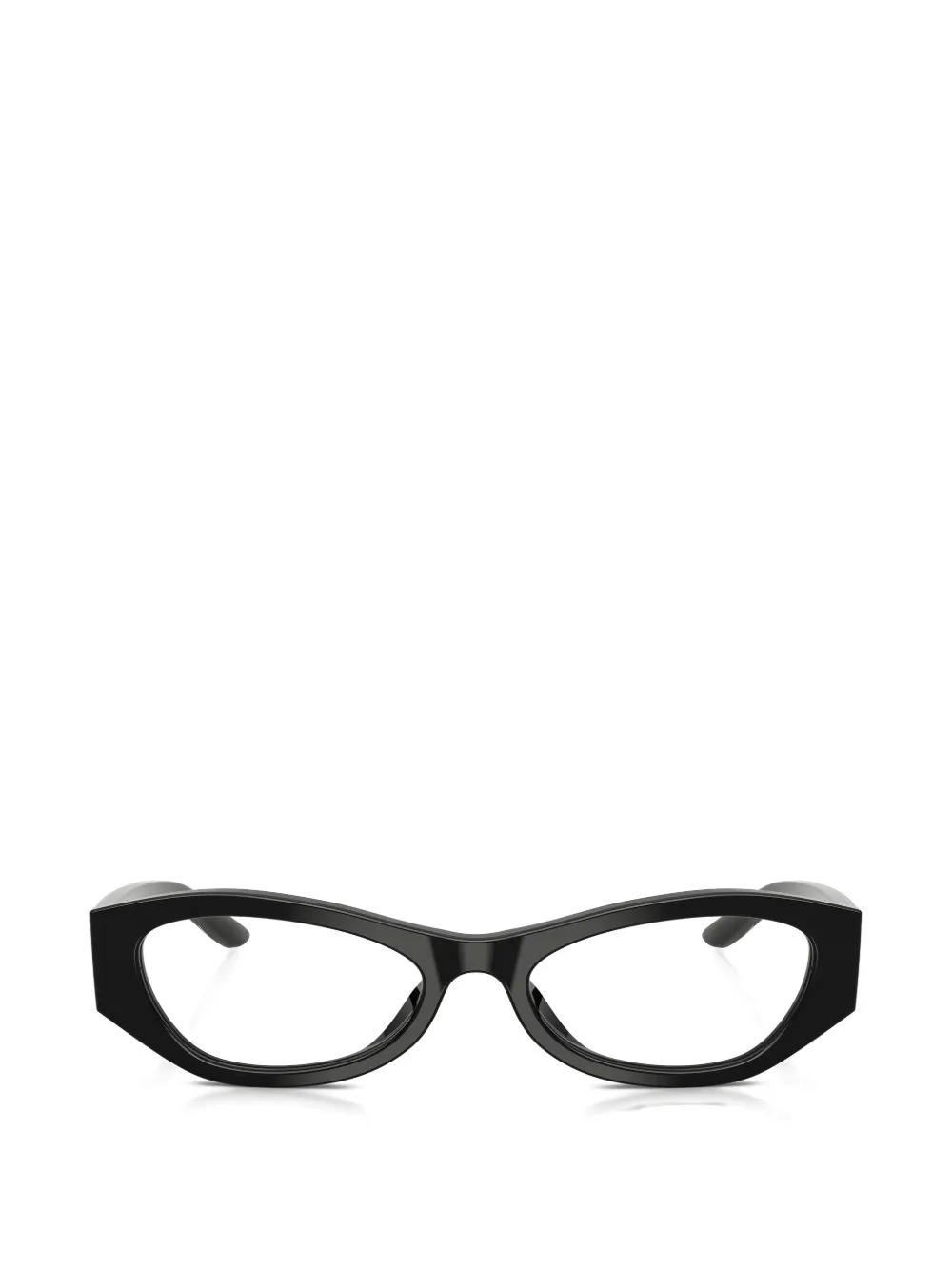 Prada Eyewear geometric-frame glasses Zwart