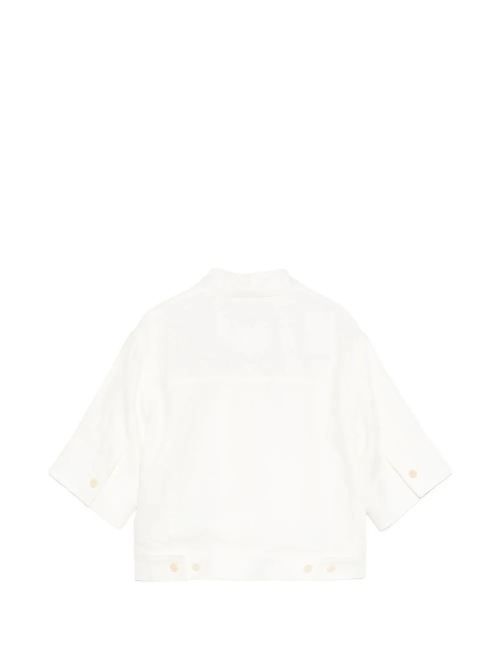 Max Mara linen shirt Wit